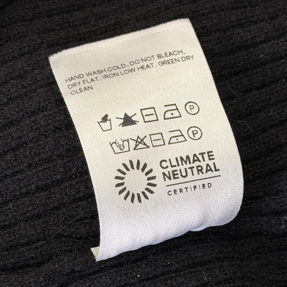 Reformation Black Off-the-Shoulder Sweater - Picture 6 of 6